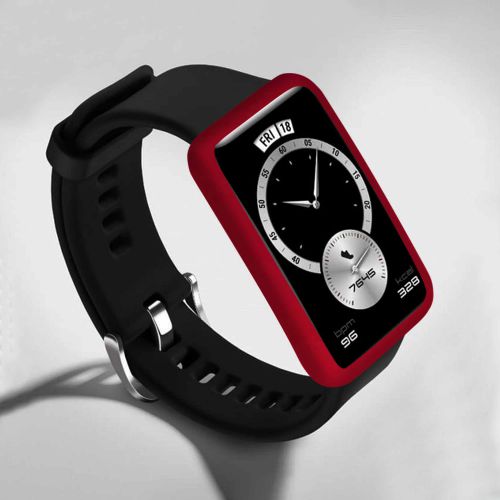 Huawei_Watch Fit_Matte_Warm_Red_4